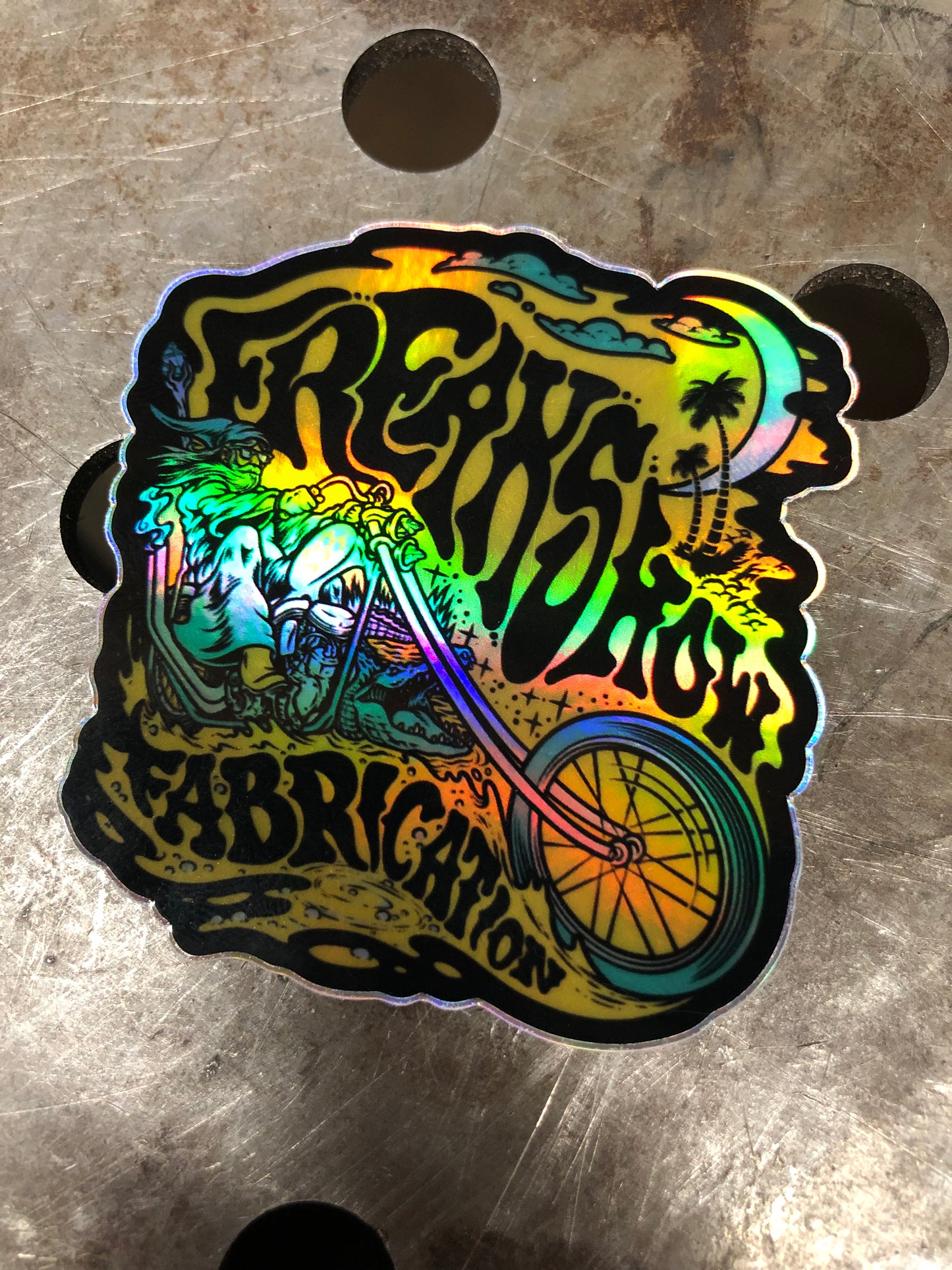 Freakshow Fab Wizard Prism Sticker