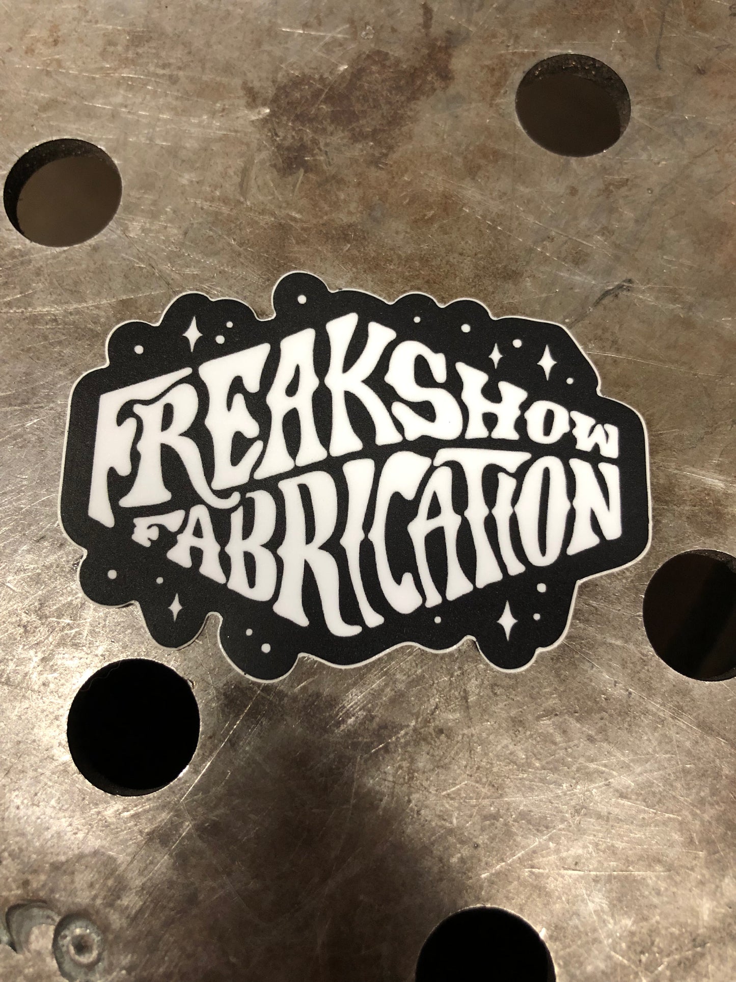 Freakshow Fab Coffin Sticker