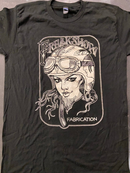 FREAKSHOW FAB Girl head t-shirt