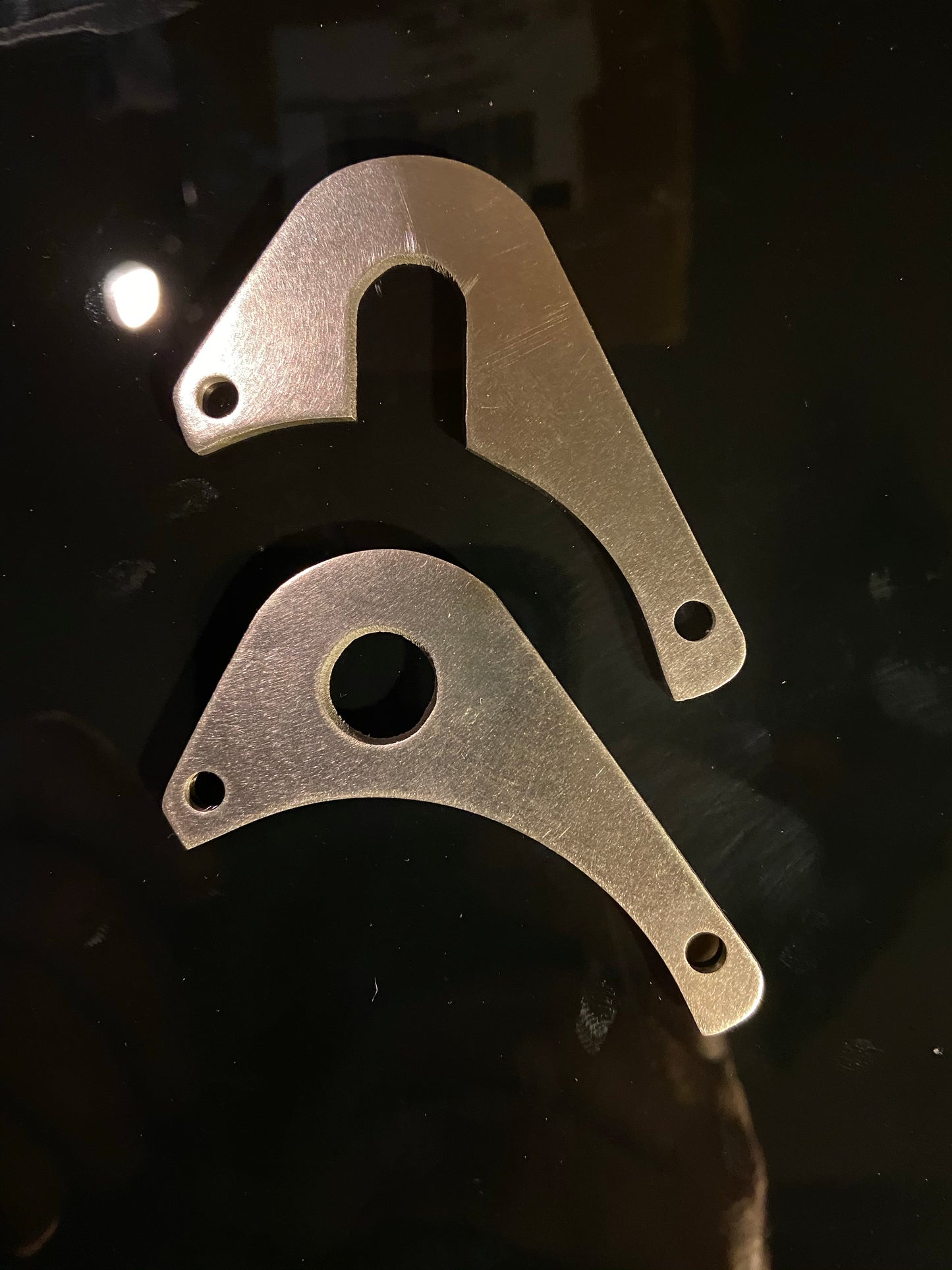 CV Carb Choke Relocation Plates