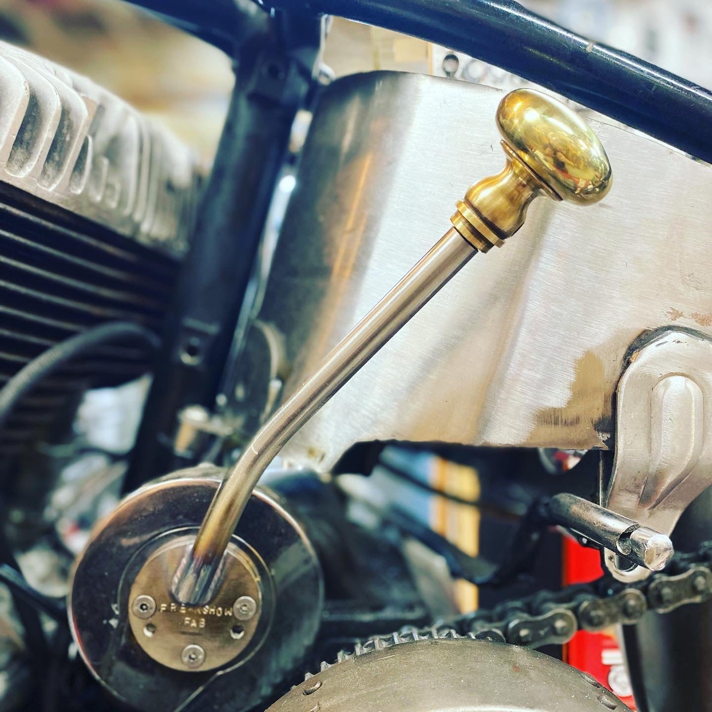 Stainless 4 speed Jockey Shift Lever
