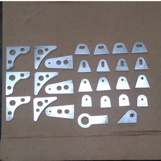 Builders Tab Set- Mild Steel