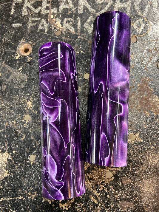 Grips in “Purple People Eater” pearl