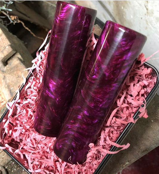 Grips in “Bubble & Squeak” single pearl swirl