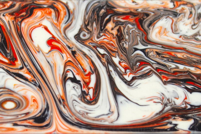 Grips in “harleycream“ swirl