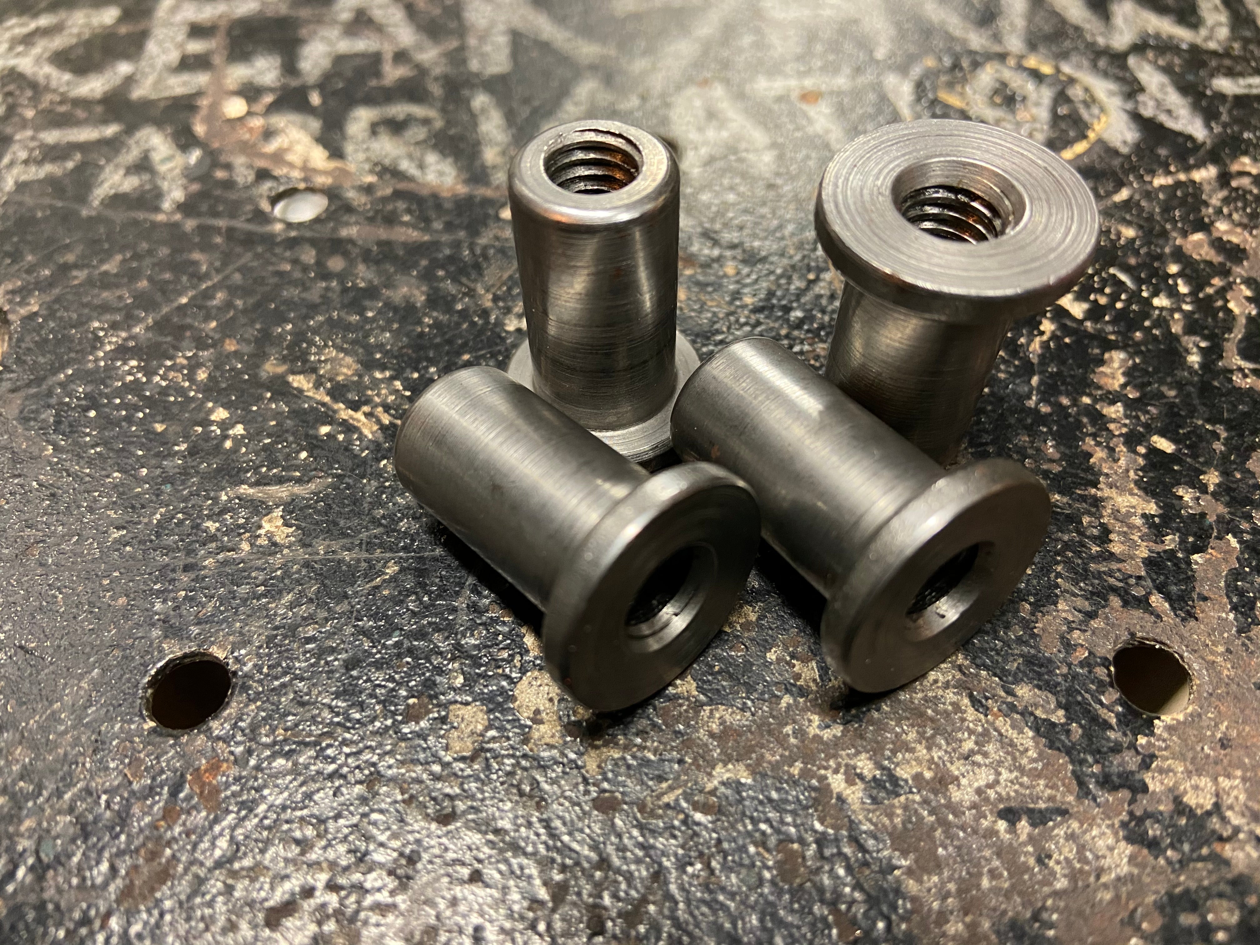 5/16 Mild Steel Top Hat Bung